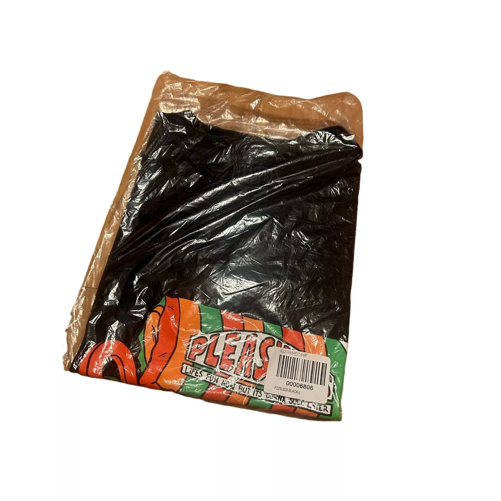 Pleasures Short Sleeve T Shirts Pleasures Suck Candy Tee Black