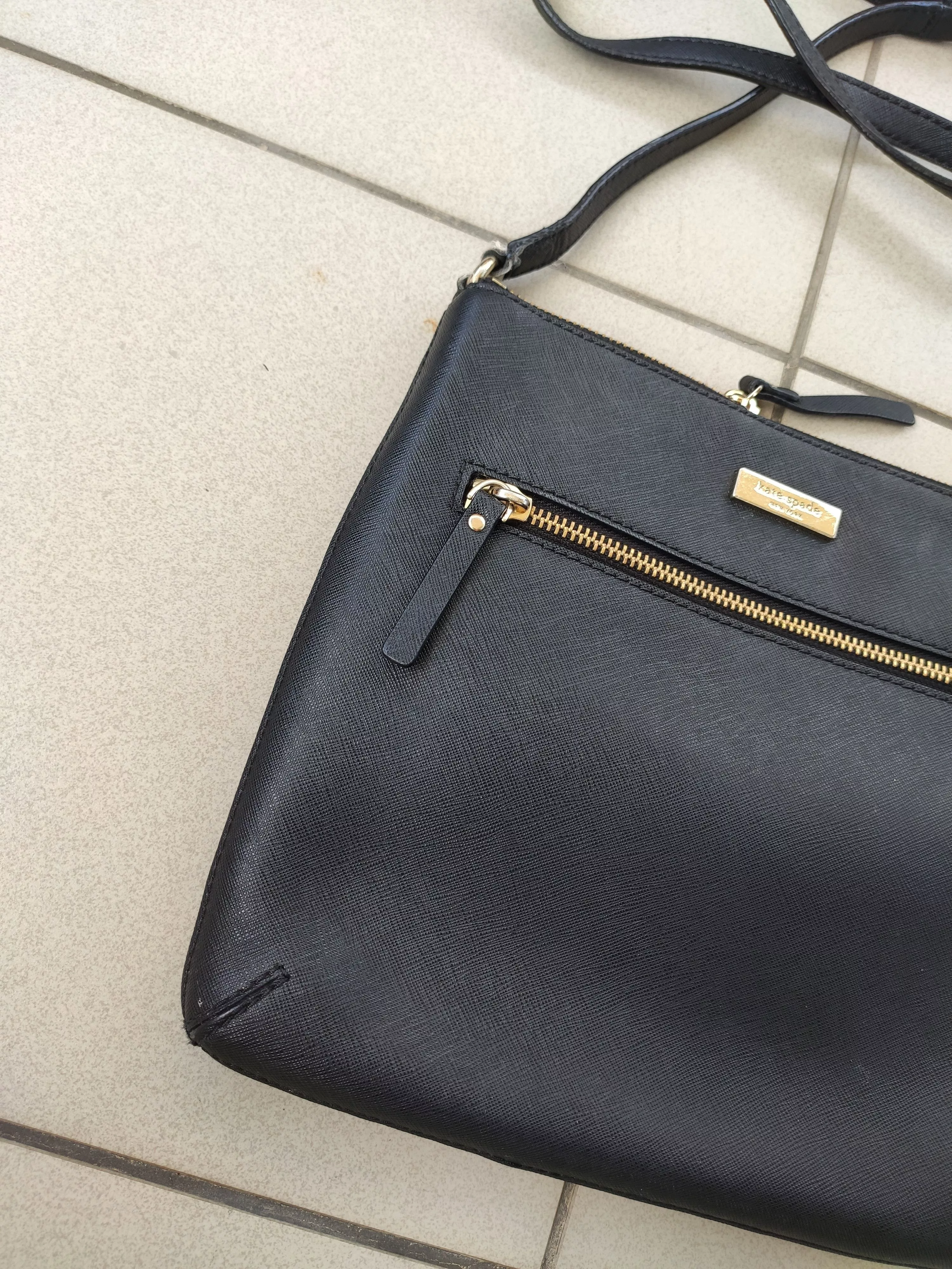 Designer Mini Bags Designer × Kate Spade Kate Spade classic leather bag Black