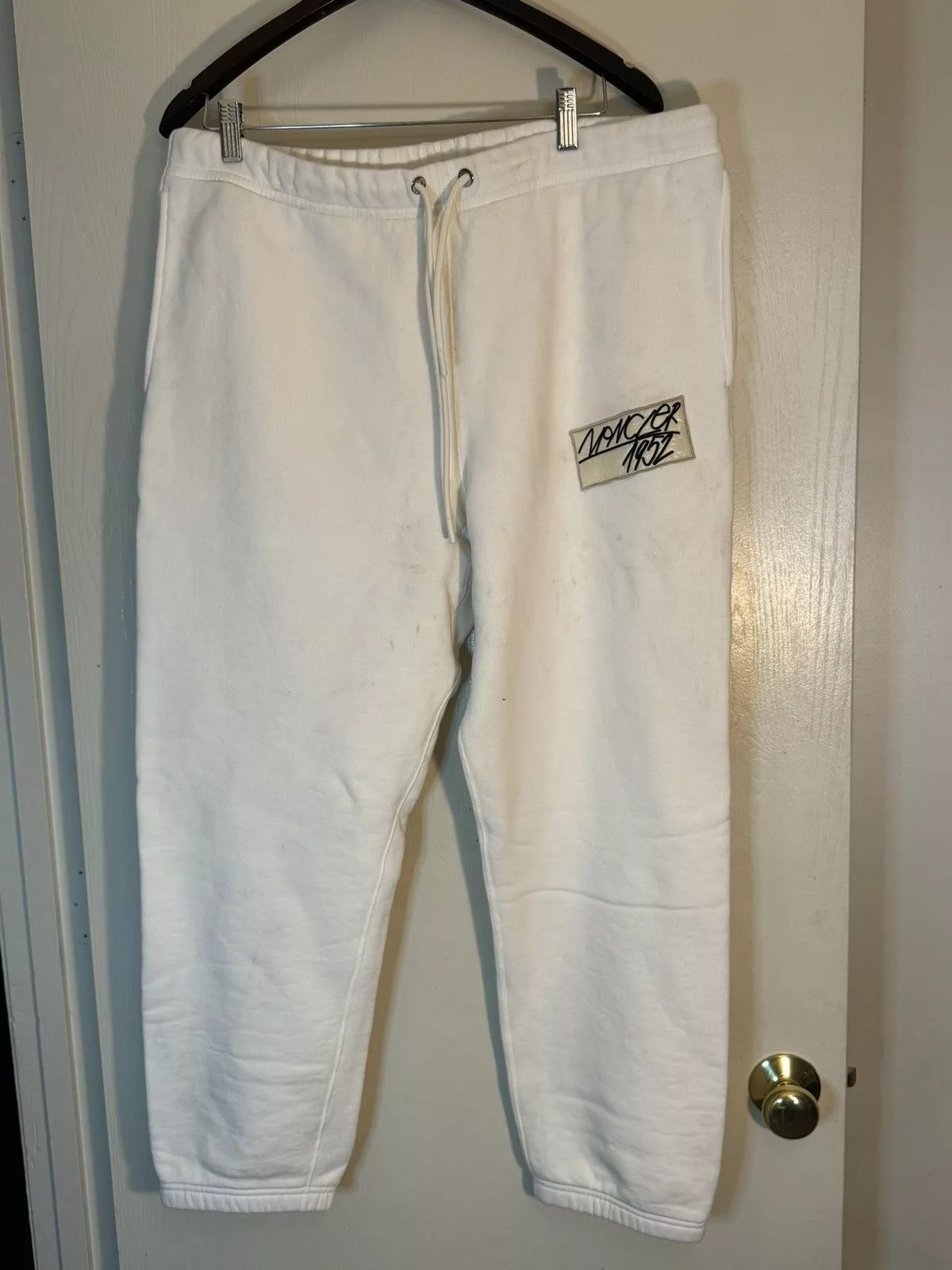 Moncler Sweatpants Joggers Moncler 1952 Jogger Trouser White
