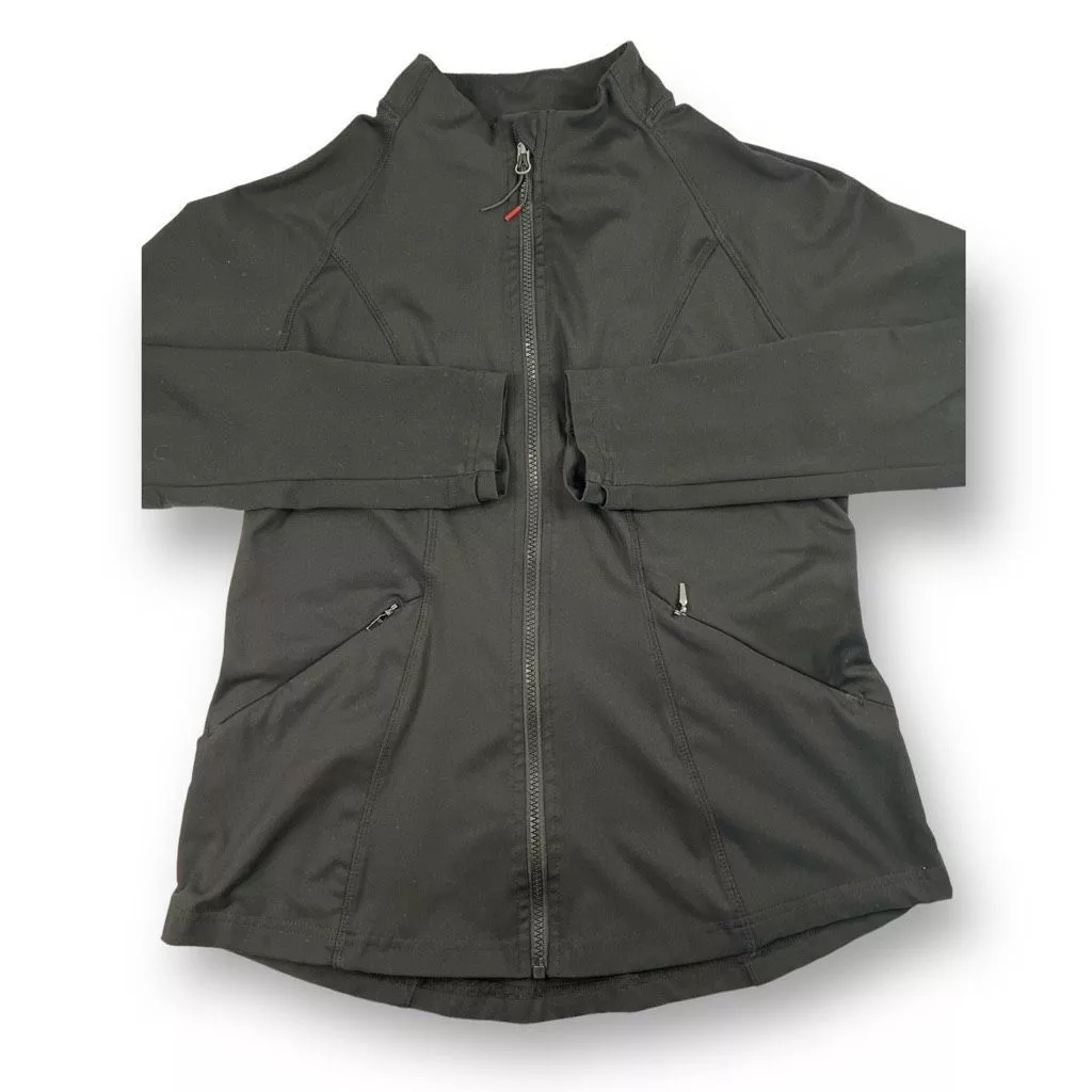 Spyder Jackets Spyder Active Full Zip Black Jacket Size Medium