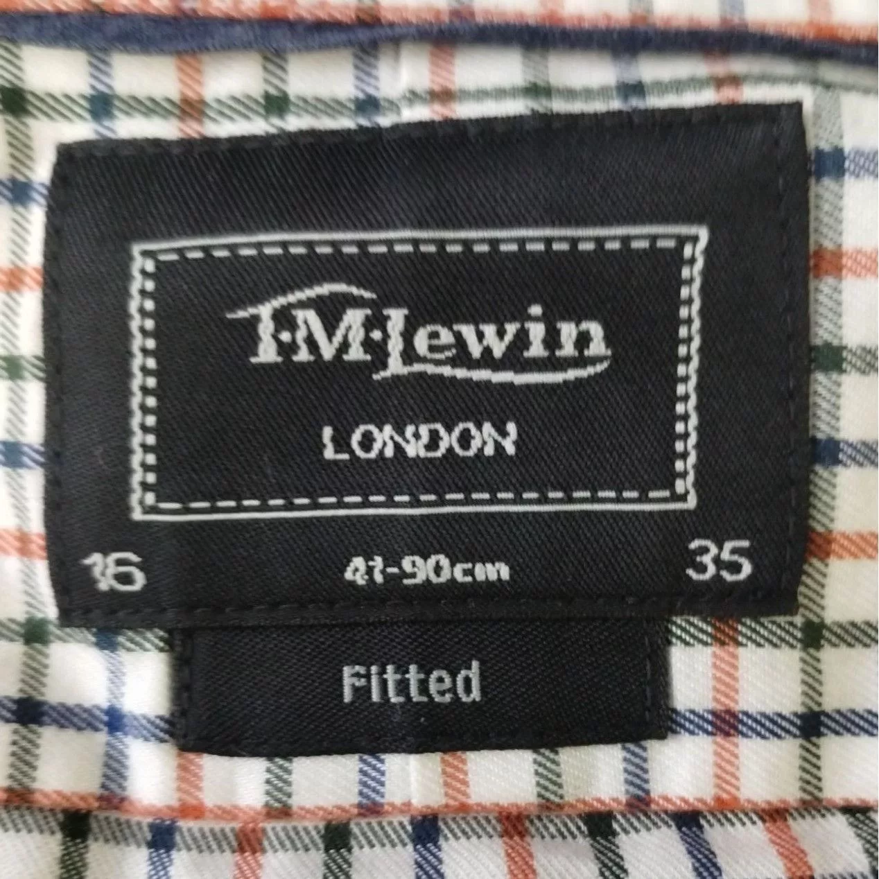 T.M. Lewin Shirts Button Ups T.M. Lewin T.M Lewin Men's Multicolor Shirt/Button Up Size16/35 SKU3383