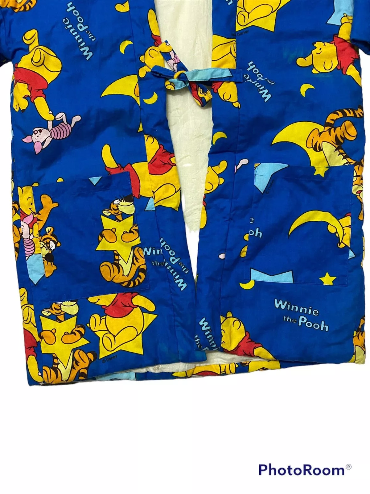 Disney Bombers Disney Pooh Full Print Printed Pyjamas Blue