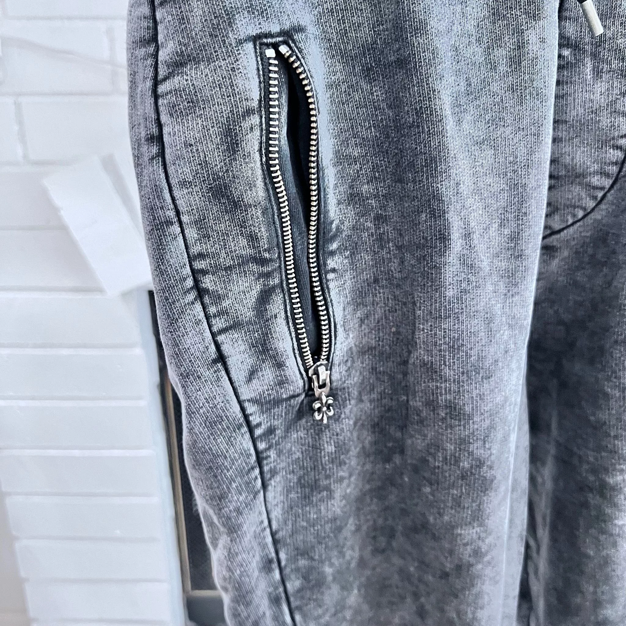 The Kooples Sweatpants Joggers The Kooples Paris Metal Pull Pockets Drawstring Jogger Black