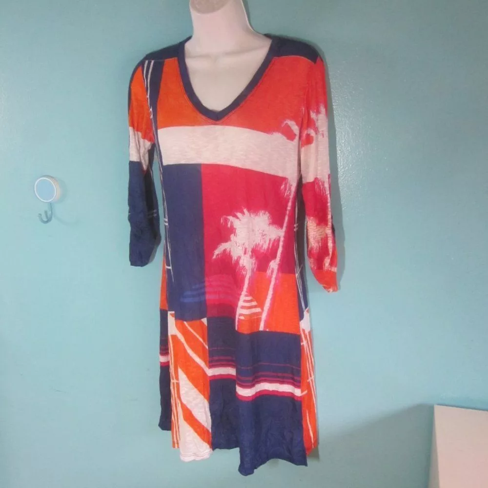 Other Midi Dresses Other David Cline Dress "Bali" Size M Blue