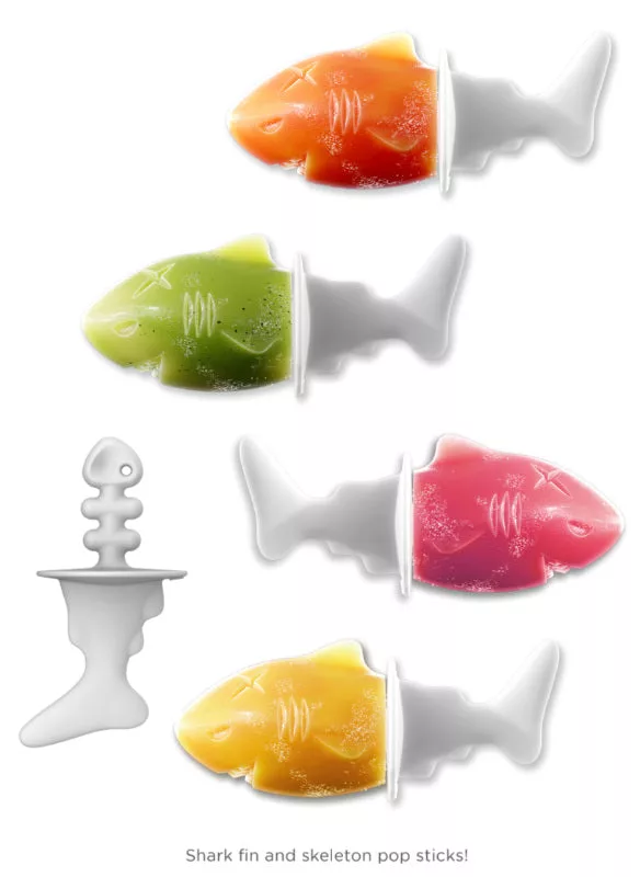 Zoku Shark 4-Pop Mold