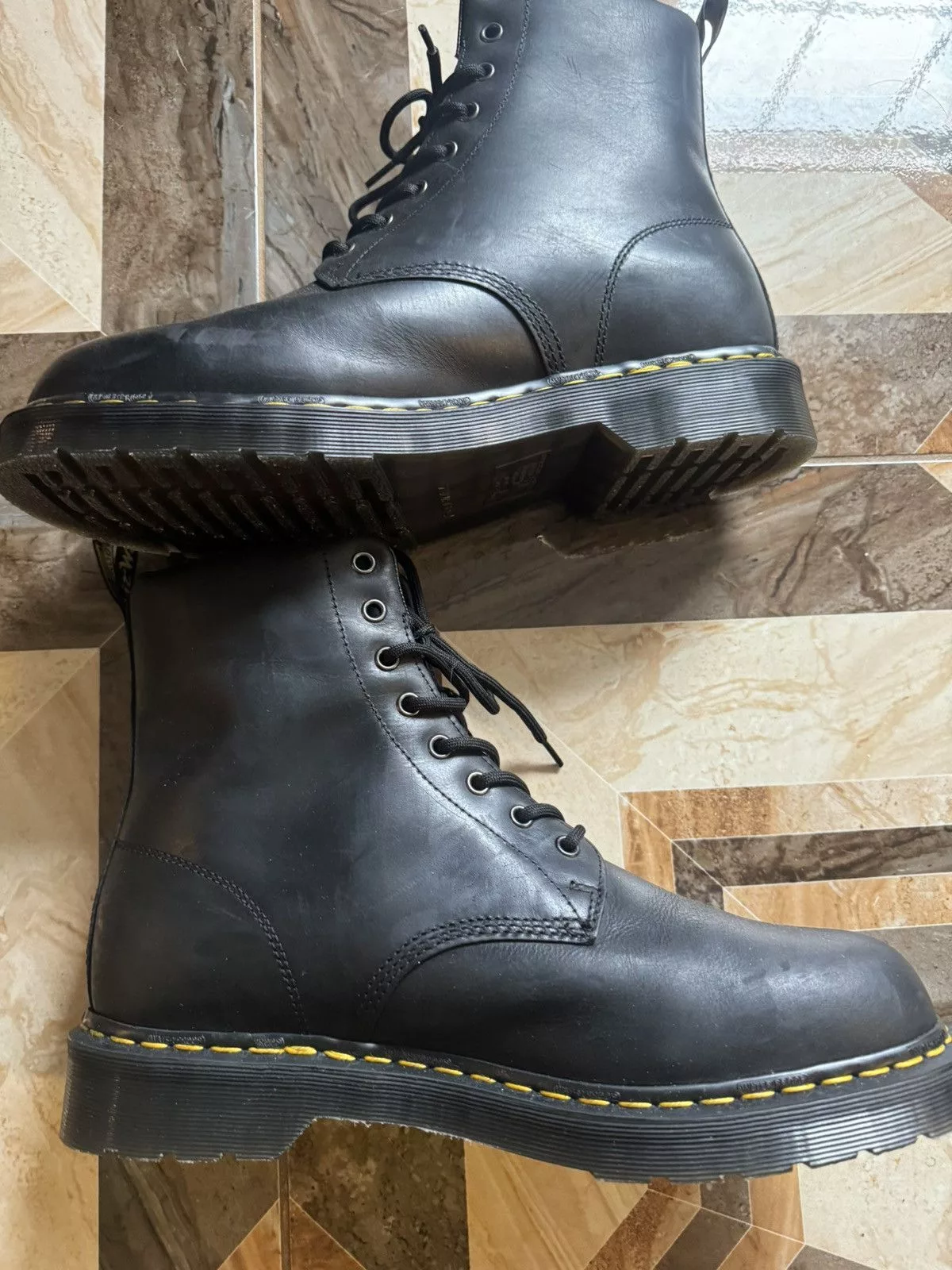 Vintage Boots Vintage Doc Marten men’s combat boot Black