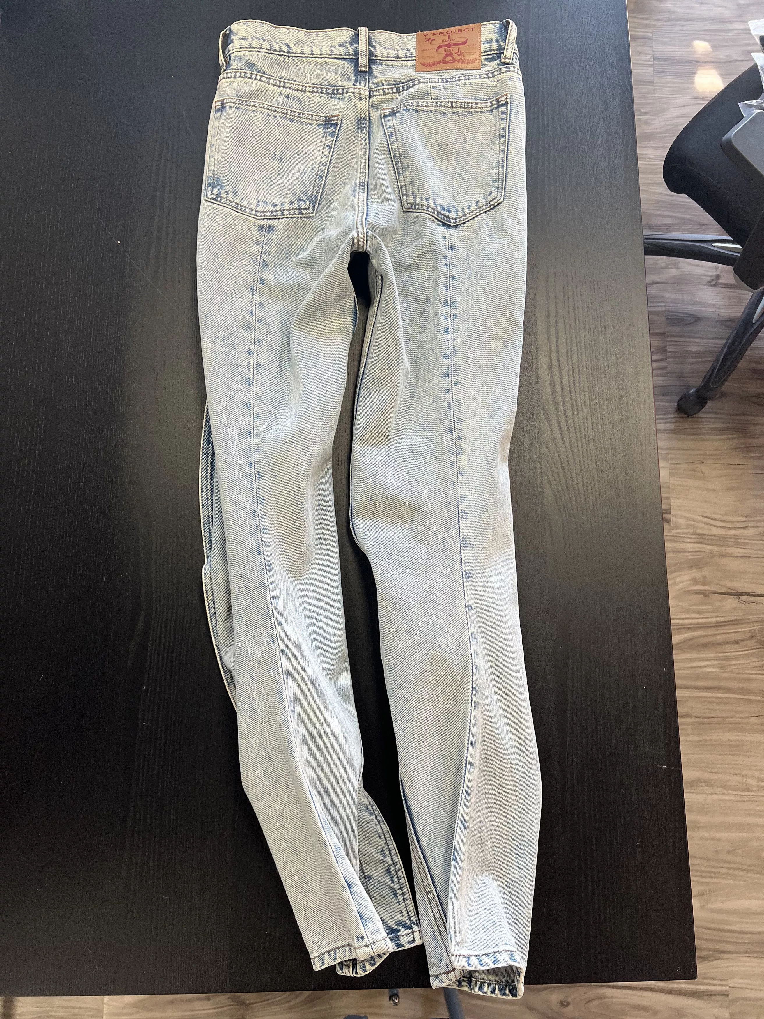 Y/Project Jeans Y/Project Slim Banana Jeans Blue