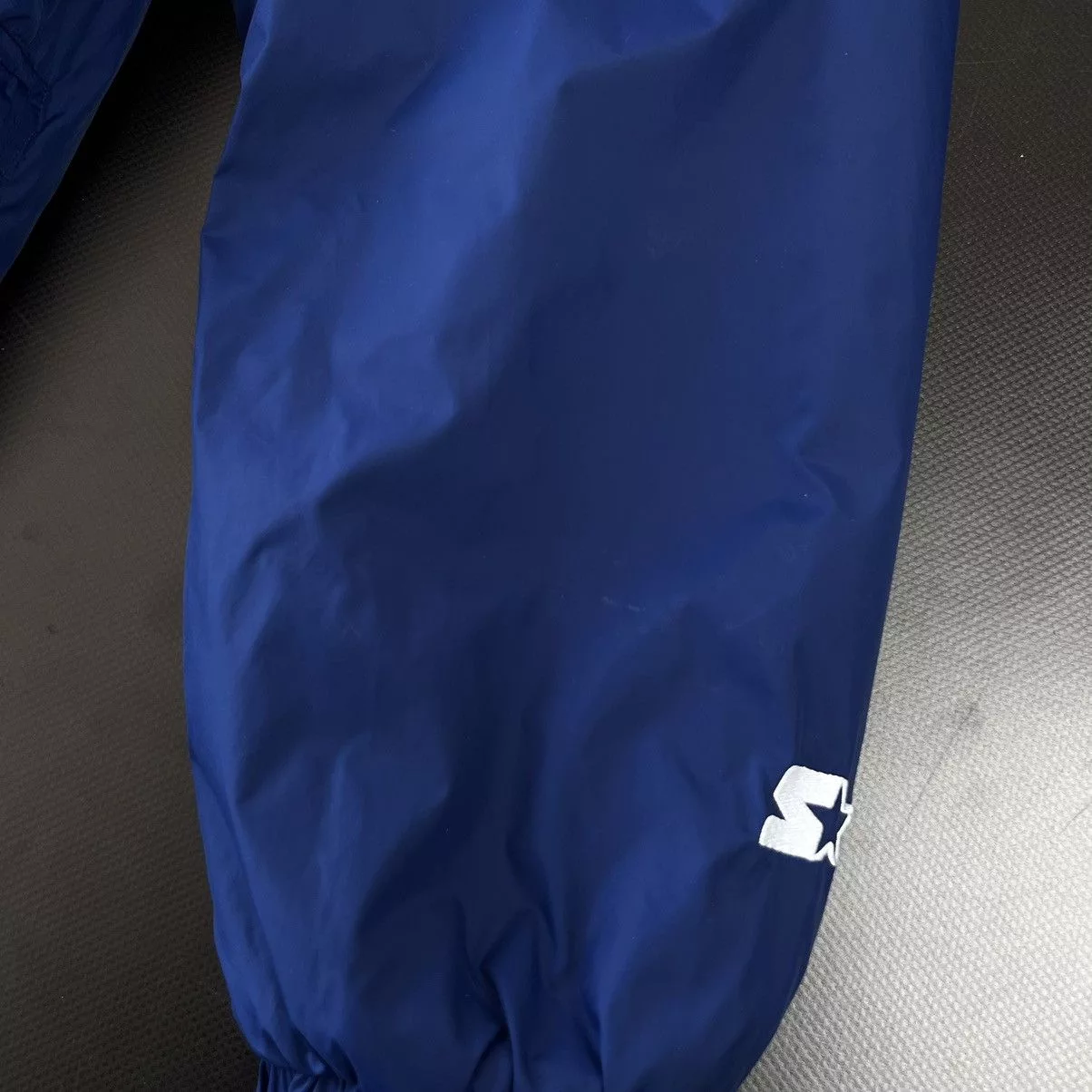 NBA Light Jackets NBA × Starter × Vintage STARTER BLACK LABEL Men's Logo Half Zip Jacket Wind Jacket Blue