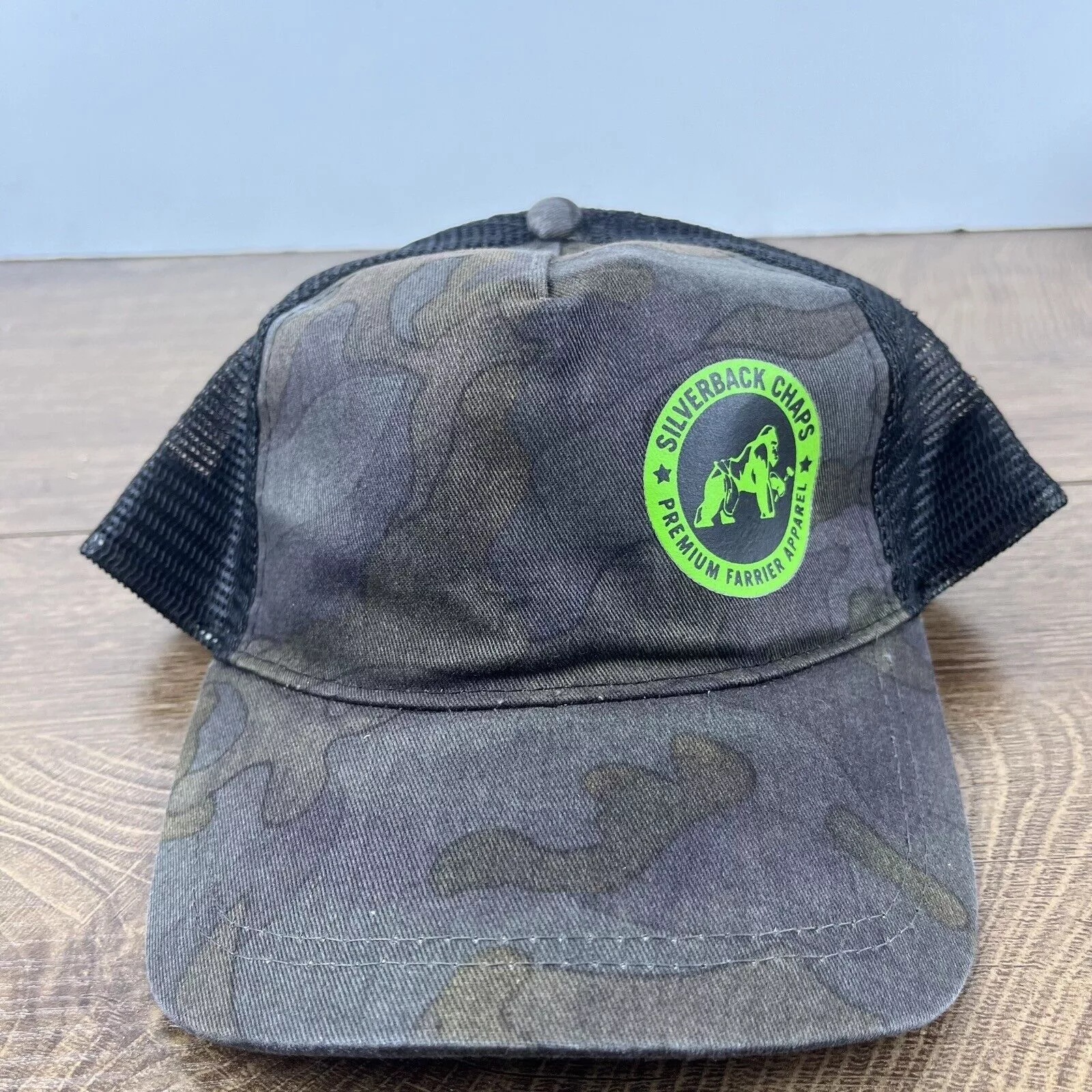 Chaps Hats Silverback Chaps Hat Gorilla Snapback Hat Gray Adjustable Ha