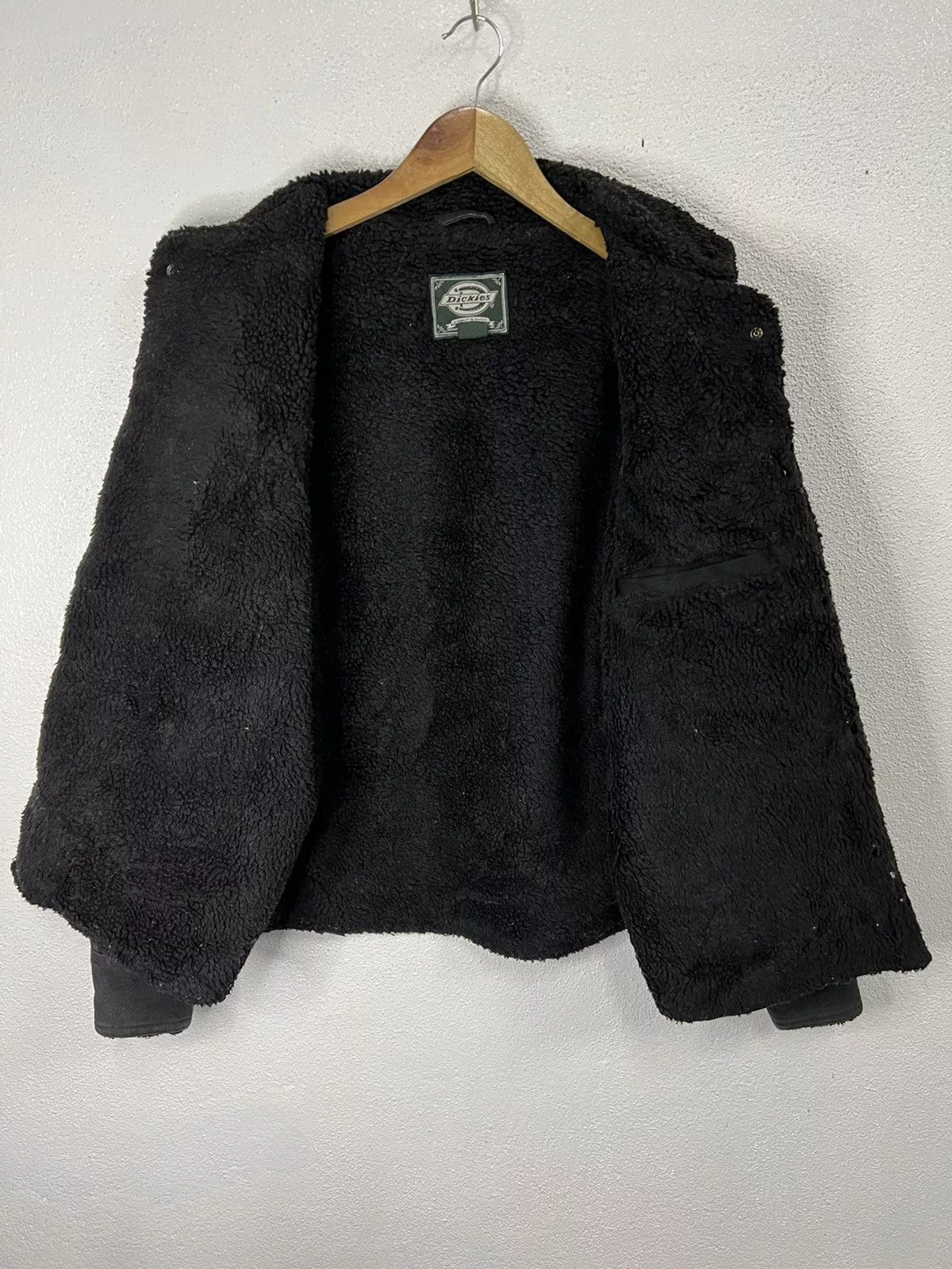 Dickies Light Jackets Vintage Dickies Chore Denim Jacket Black Workwear