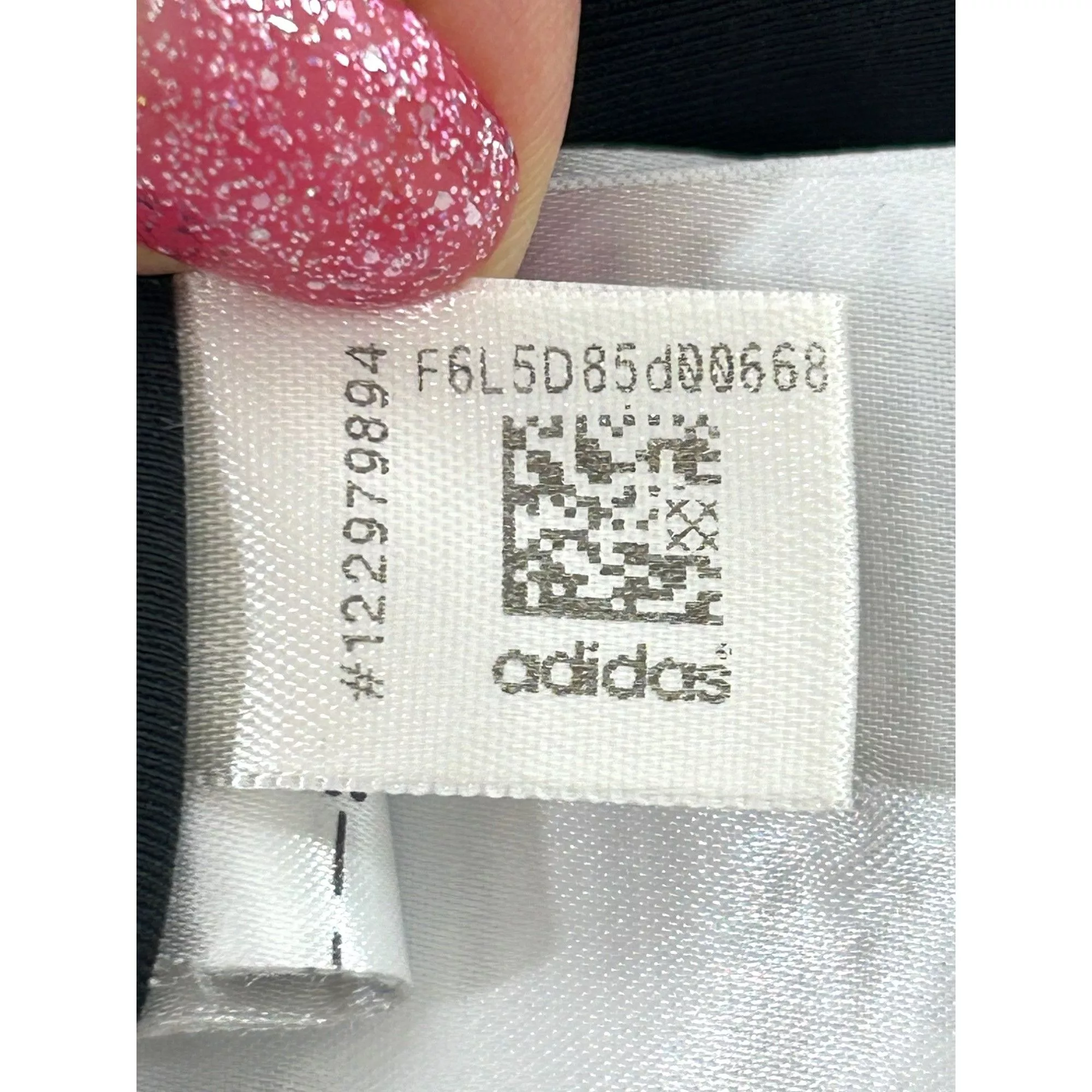 Adidas Leggings Adidas Women Cropped Leggings Climalite Black White Stripes