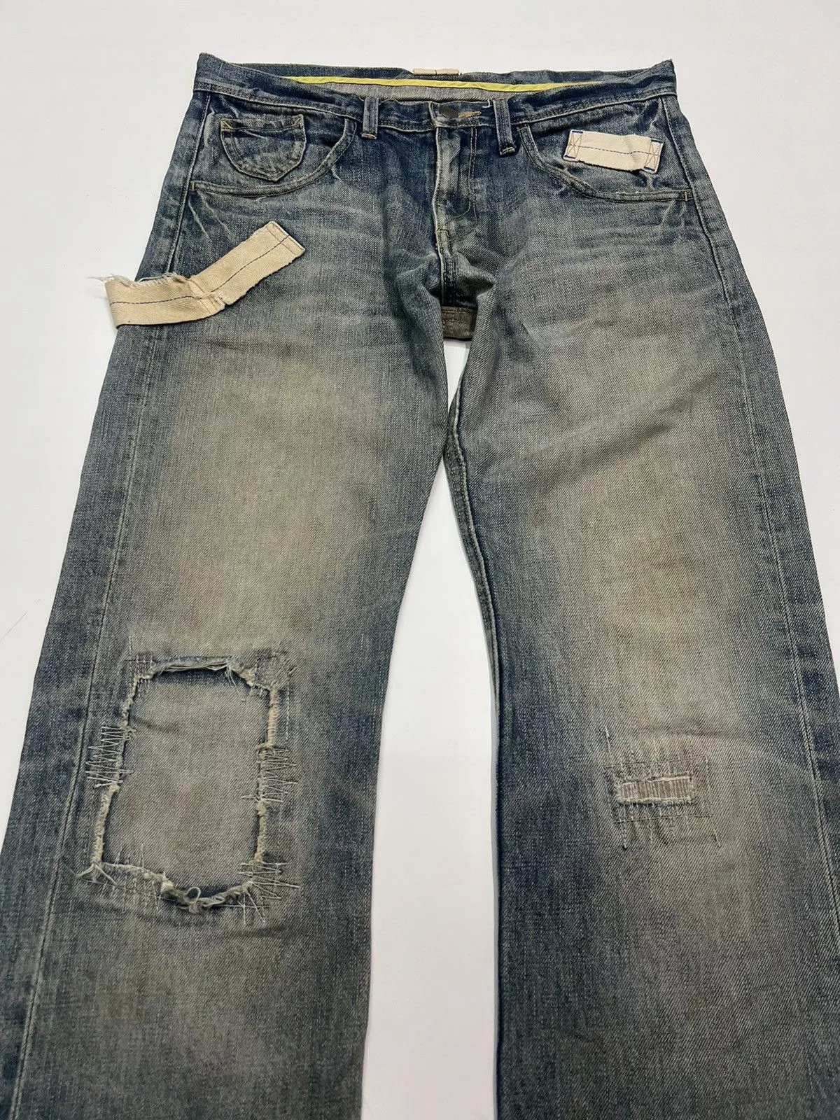 R.NEWBOLD DENIM JEANS SIZE 32 Blue