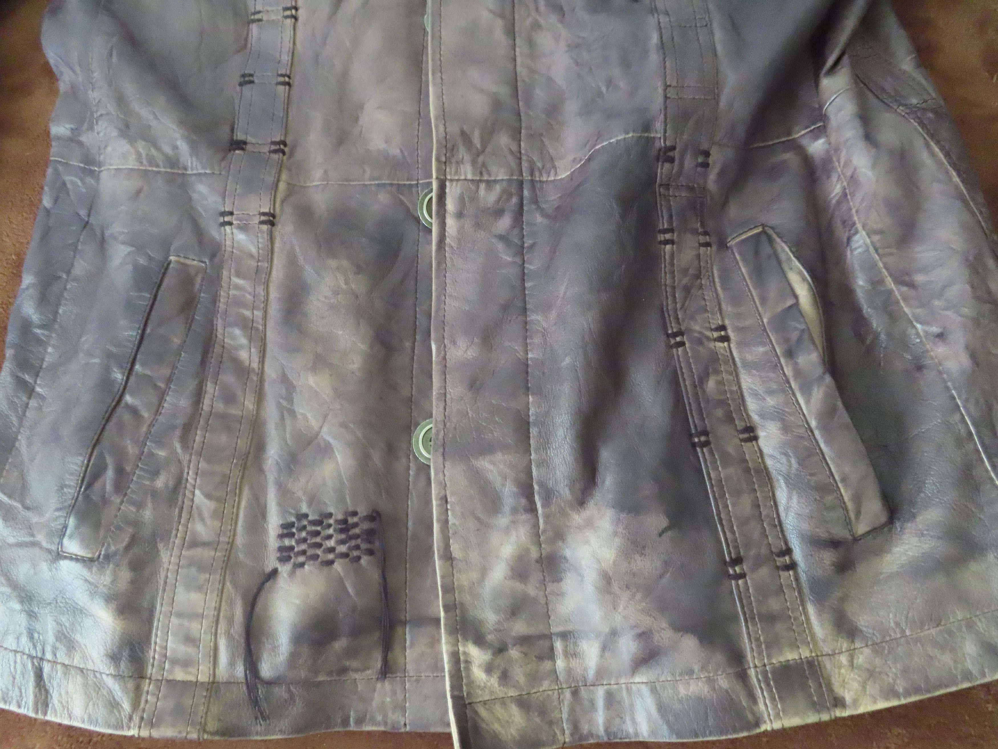 Royal Underground Leather Jackets Royal Underground × Vintage Royal Underground Leather Jacket RARE Brown