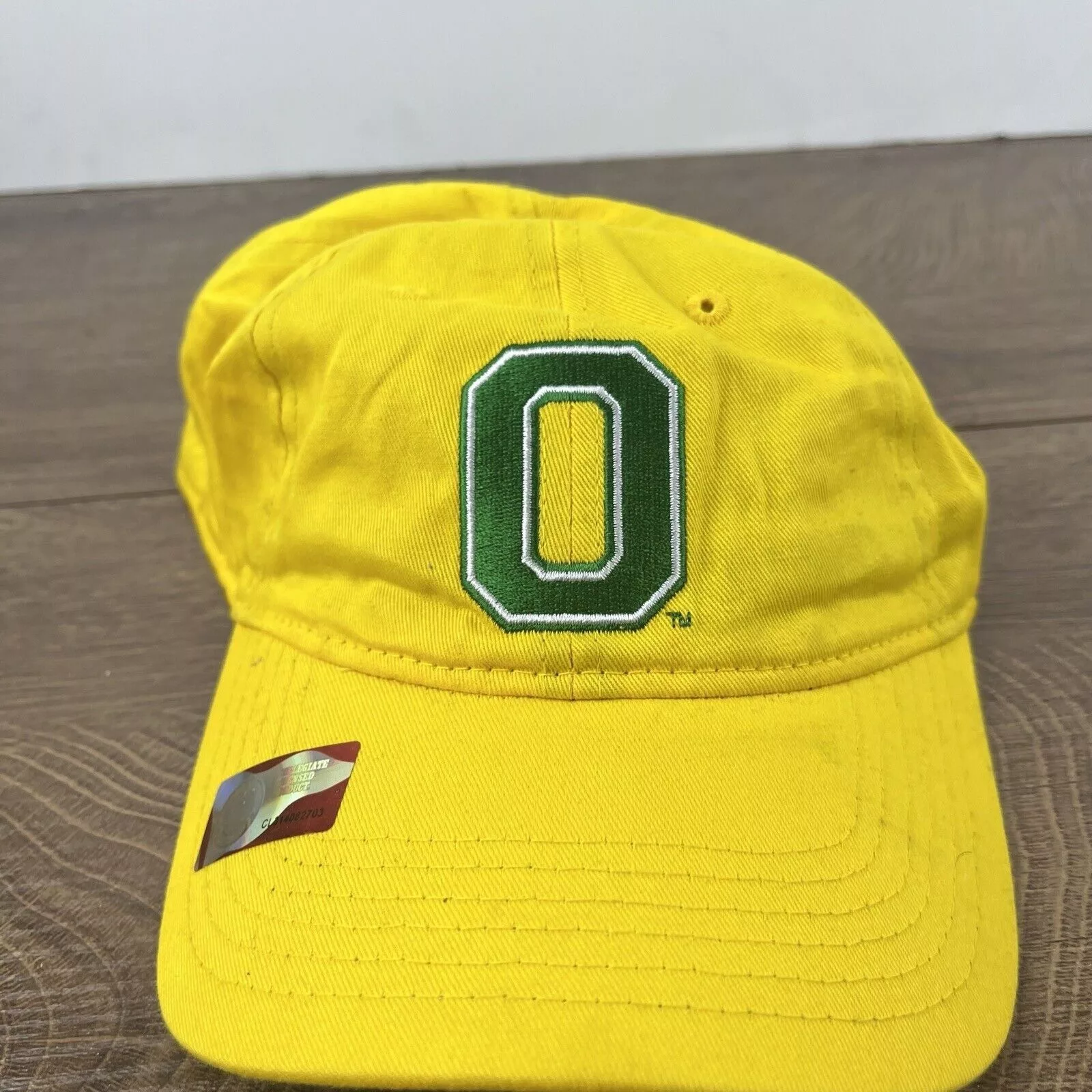 Other Hats Other Oregon Ducks Yellow Hat Ducks Yellow Cap Hat Adjustable Hat