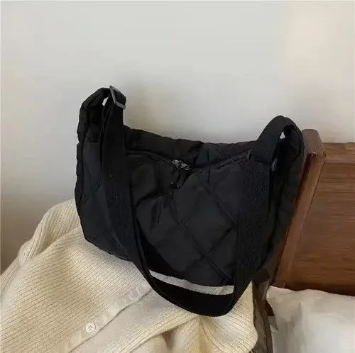 Other Crossbody Bags for Women Large Capacity Handbags Black Streetwear