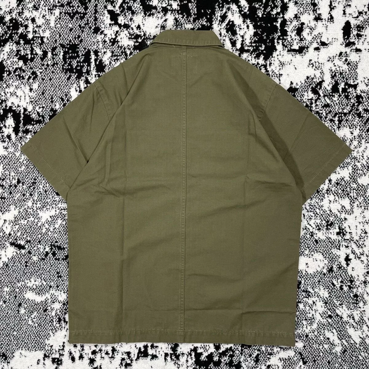 Wtaps Shirts Button Ups WTAPS BUDS SS SHIRT COTTON RIPSTOP 2019 Green