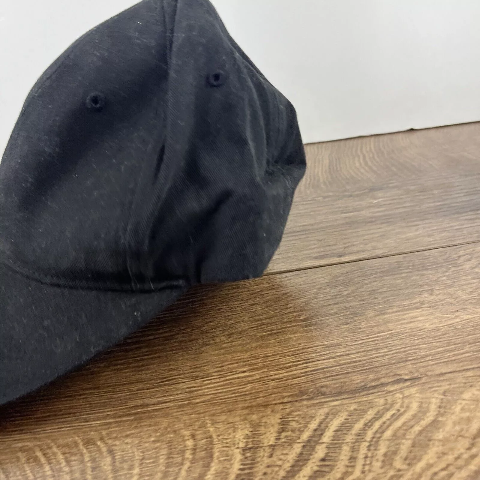 Other Hats Other Plain Black Hat Adjustable Adult Size Hat Plain Black Cap