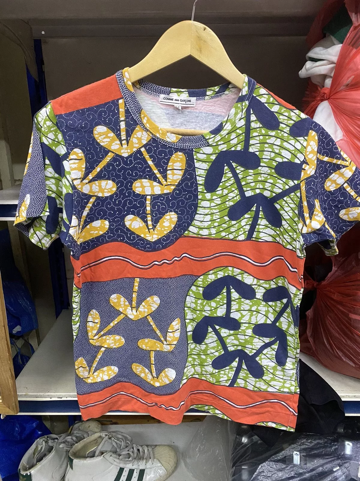 Comme des Garcons Short Sleeve T Shirts Comme des Garcons Comme does GARÇONS Blue