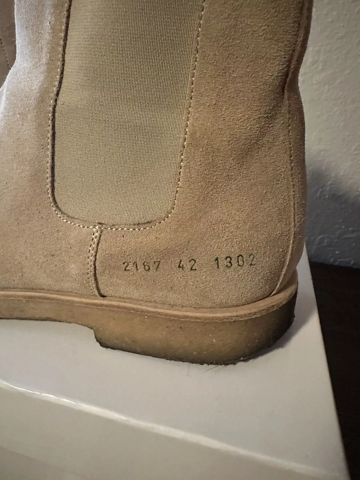 Common Projects Boots Common Projects CP - Chelsea boots in tan - Size 42 Brown