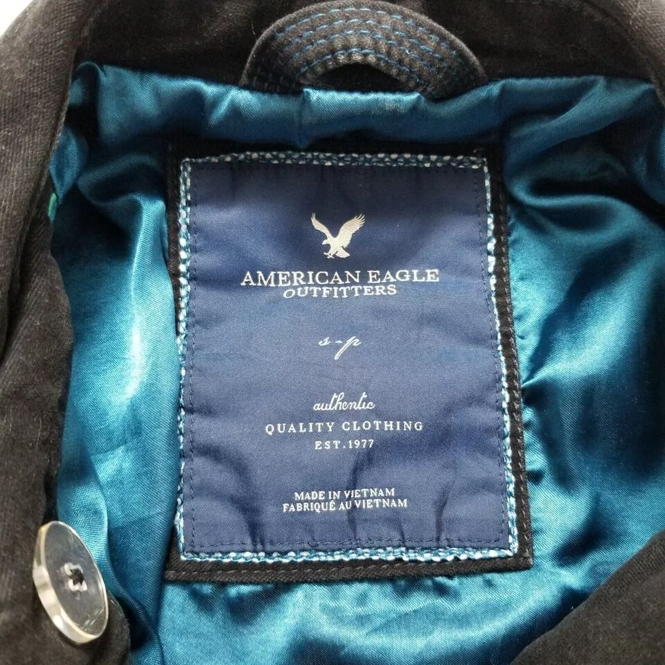 American Eagle Outfitters Jackets American Eagle Outfitters American Eagle Jacket Womens Small Pockets Buttons Outdoor Black