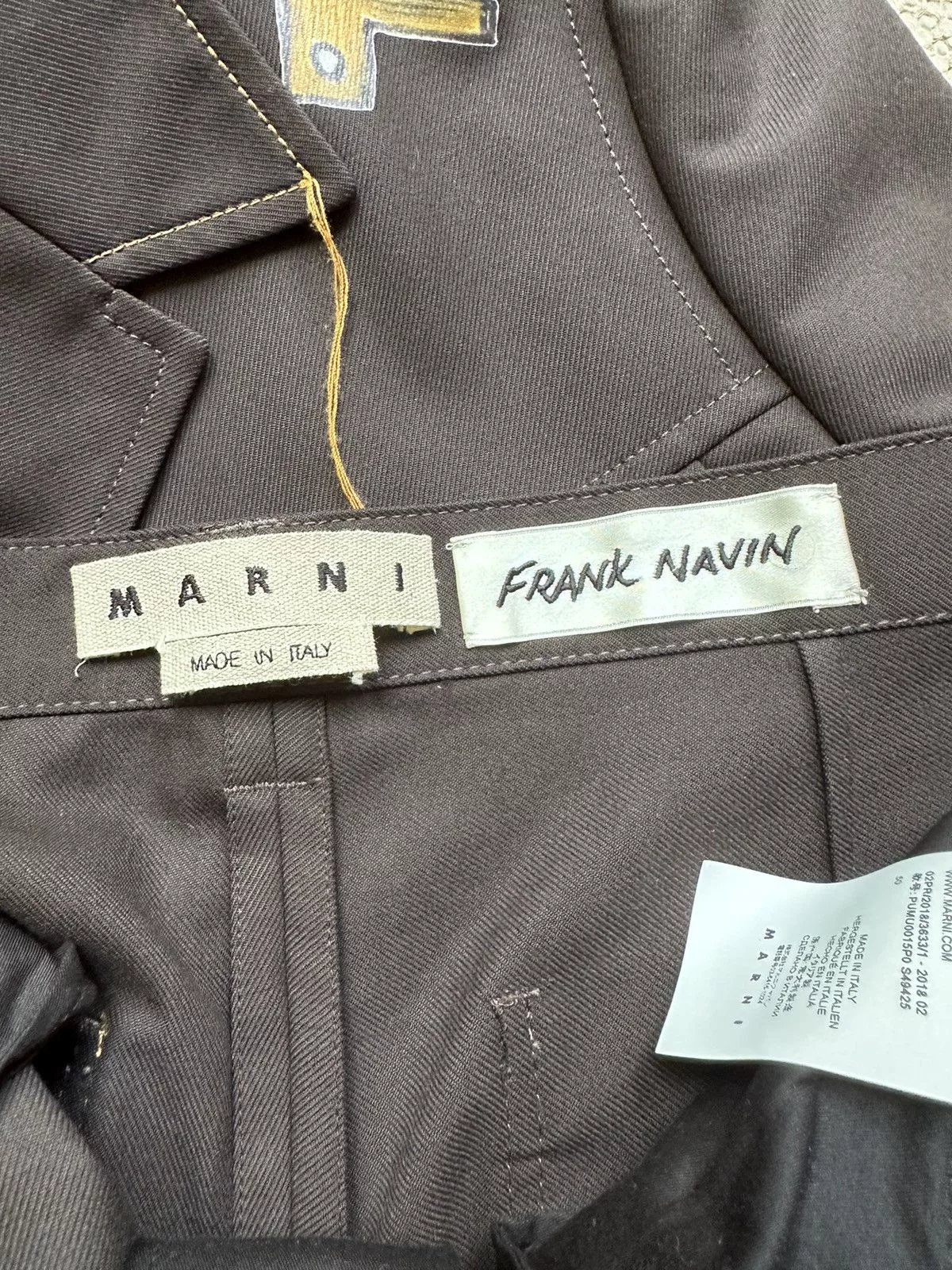 Marni Suits Marni runway suit Brown