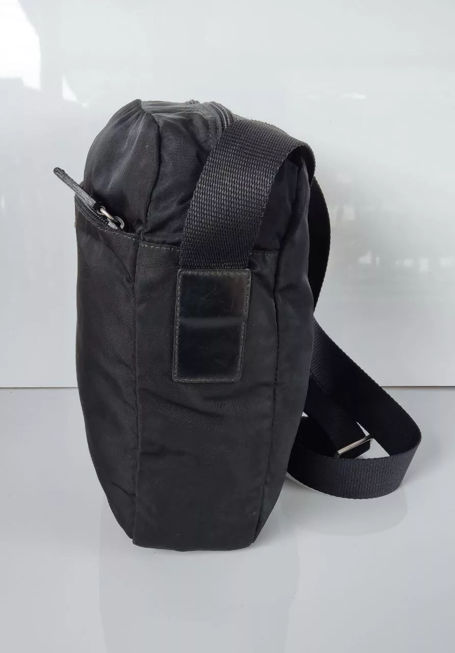 Prada Handle Bags Prada Bag Nylon Crossbody Black