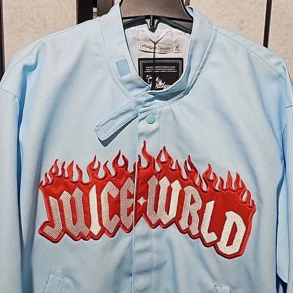 Other Bombers Other Juice Wrld Fighting Demons Work Jacket 2XL NWT Multi