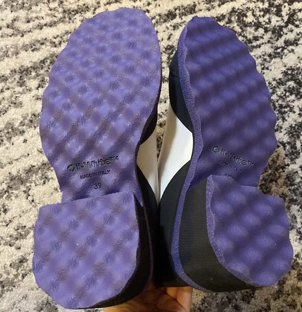 Off-White Boots OFF-WHITE Sponge Sole Chelsea Boot - White Violet size 39 Multi