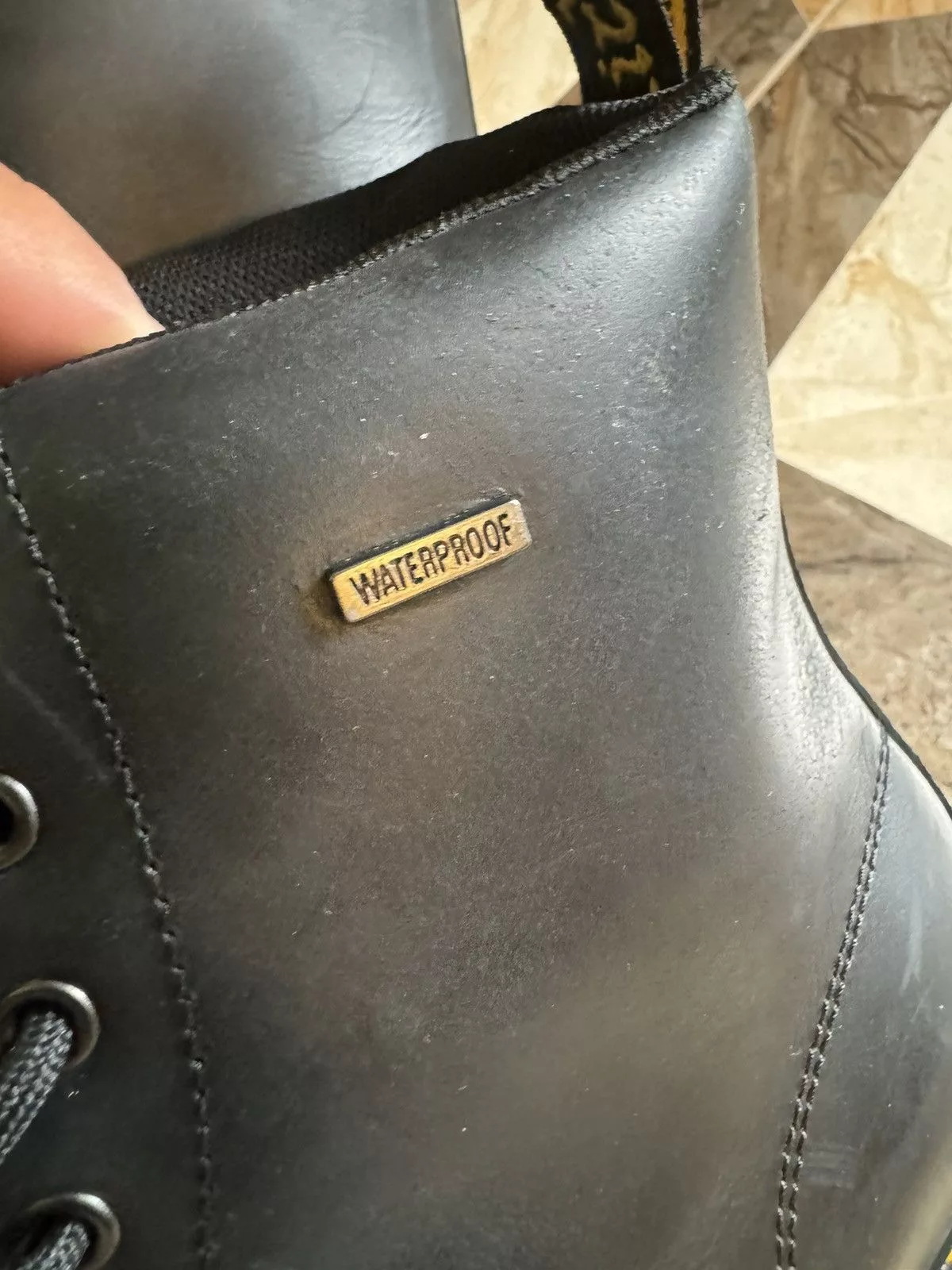 Vintage Boots Vintage Doc Marten men’s combat boot Black