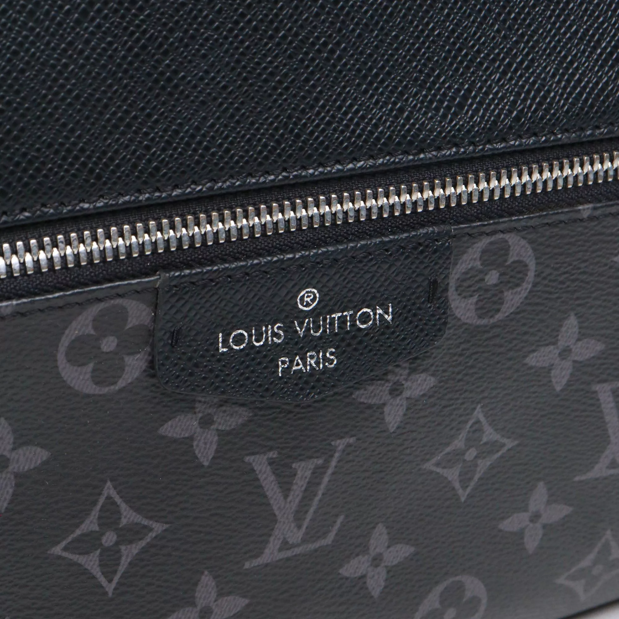Louis Vuitton Bags Luggage LOUIS VUITTON - Louis Vuitton Discovery MM backpack in black leather and eclipse monogram canvas Multi