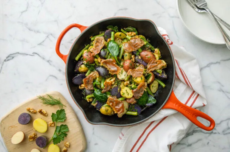 11.75"  Signature Iron Handle Skillet - Flame