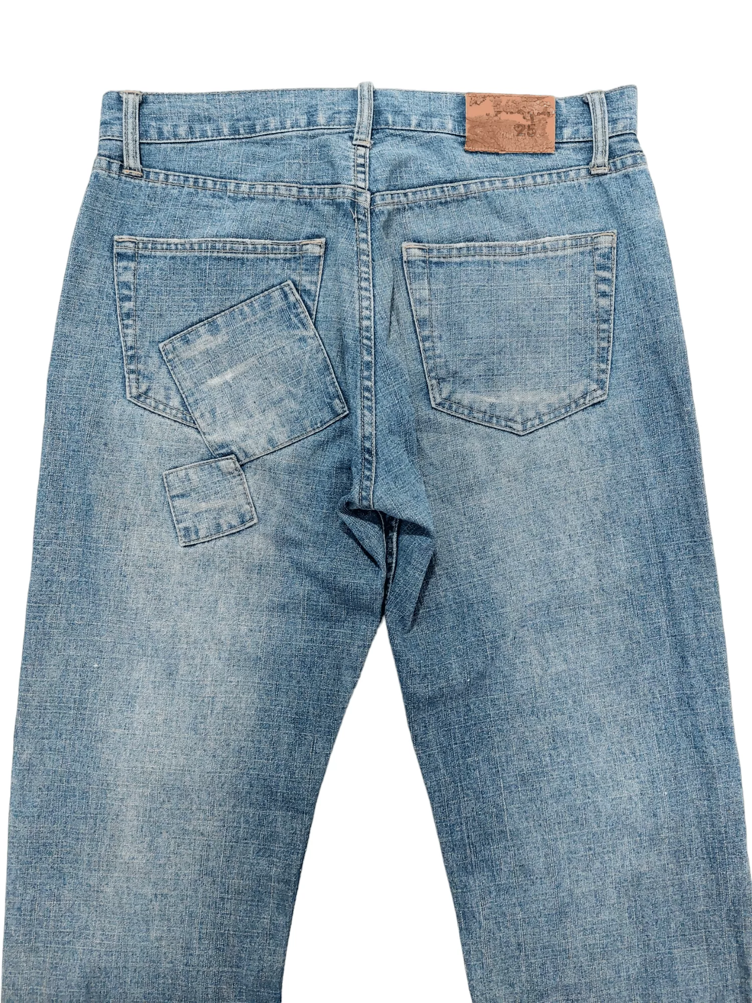 Designer Denim Designer × If Six Was Nine Nylaus 0125 Patchwork Denim Blue