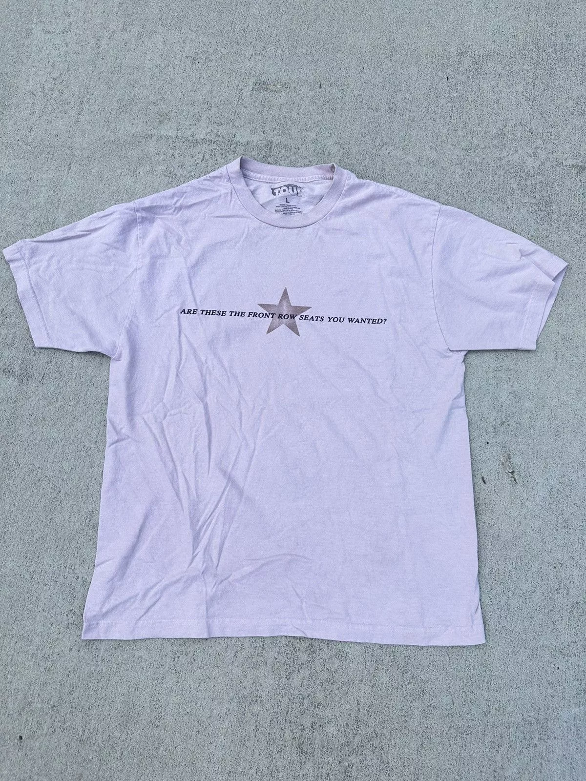 Other Short Sleeve T Shirts Other × Travis Scott Travis Scott x Utopia Tour Tee Pink Streetwear