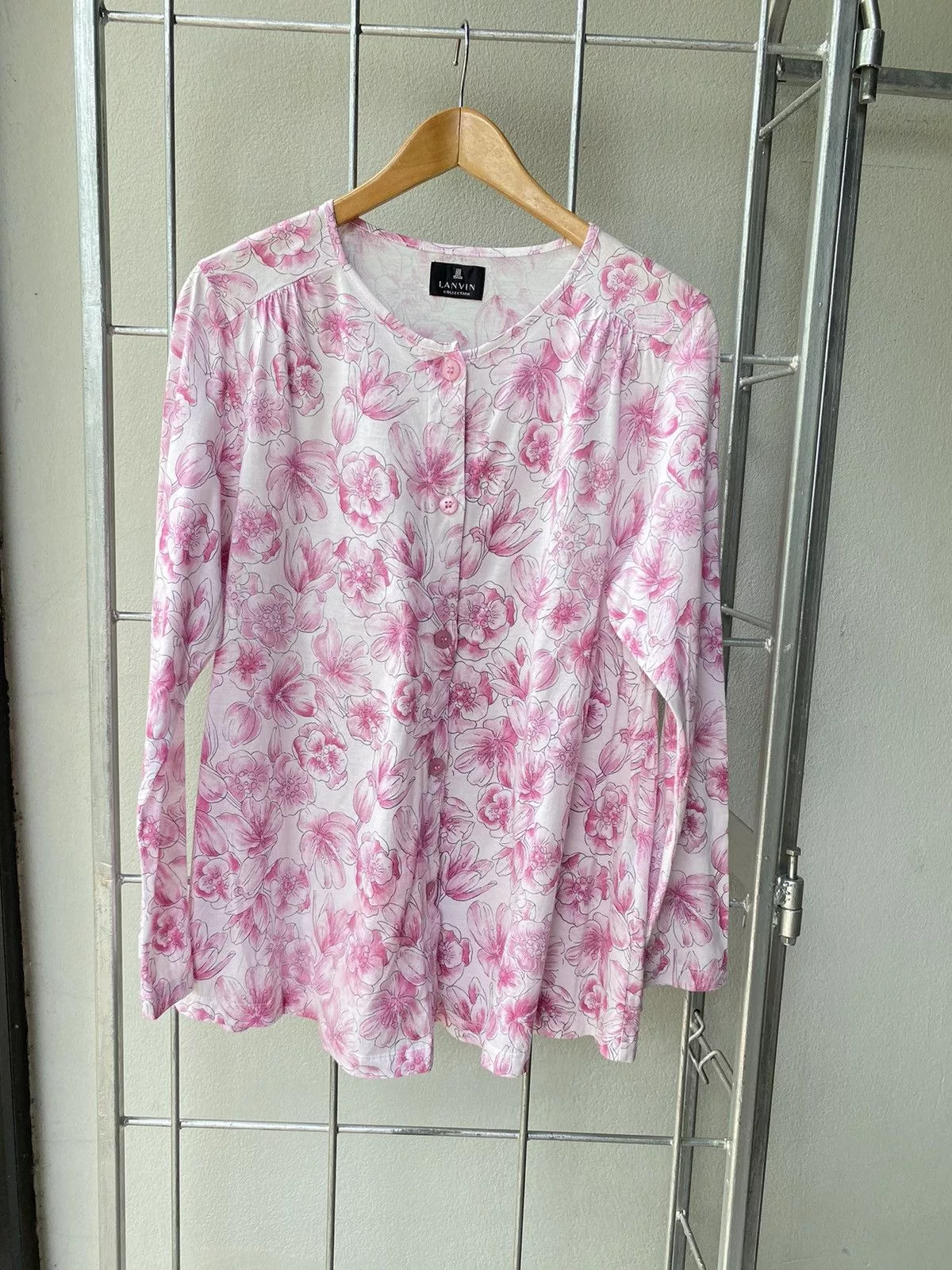 Lanvin Button Ups Lanvin flowers print blouse Pink