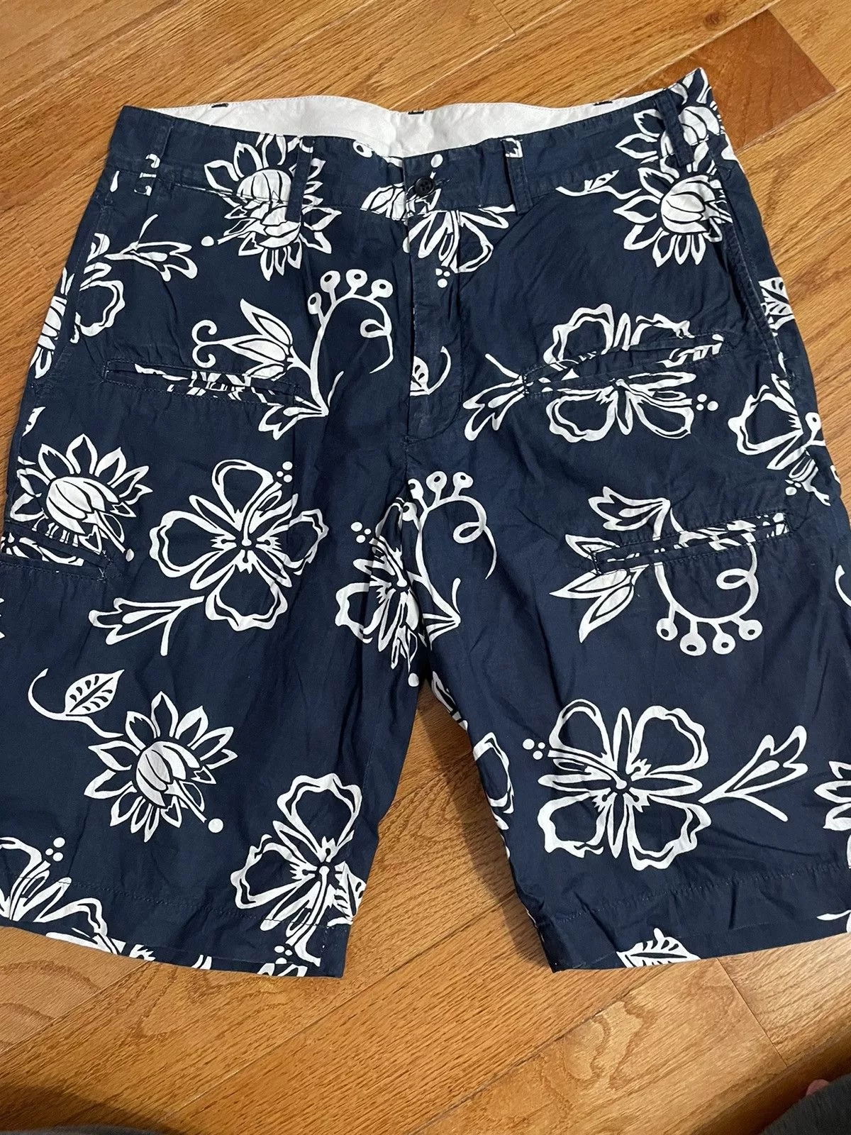 Engineered Garments Shorts Engineered Garments × Nepenthes Engineered Garments short 4 Blue