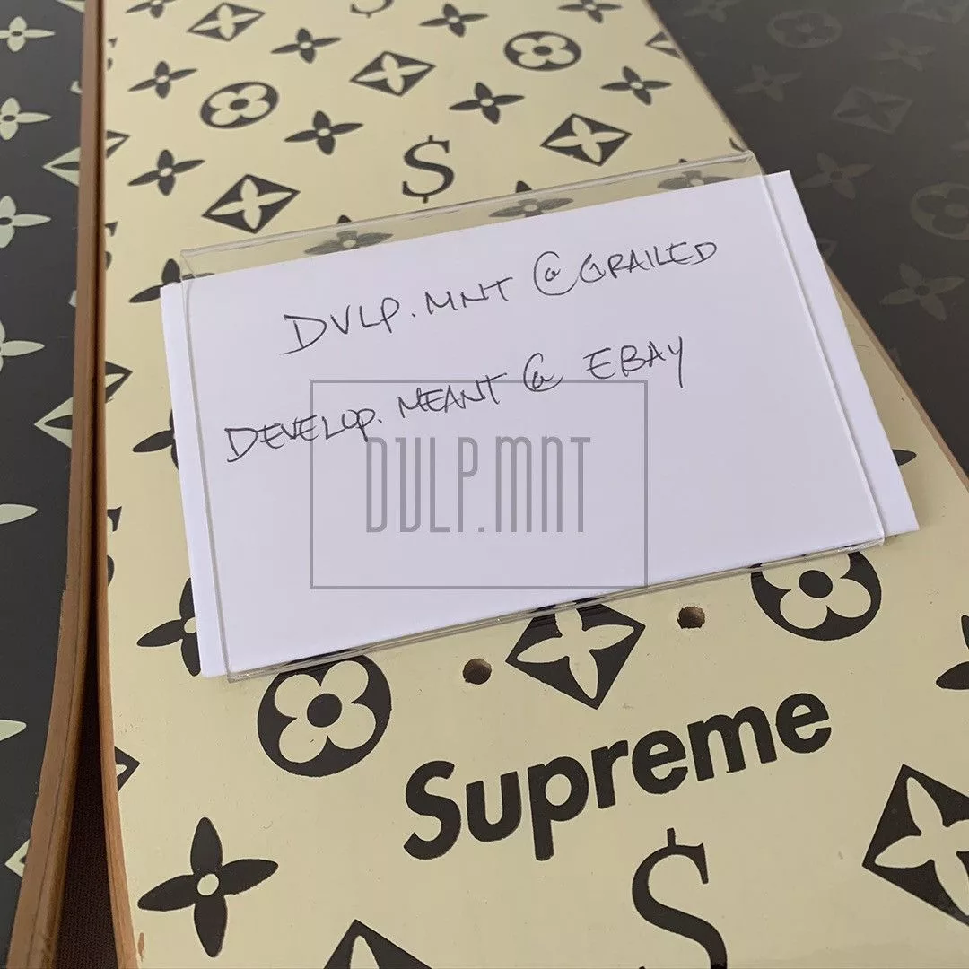 Supreme Supreme Supreme “Monogram” Deck Set (2000) Black