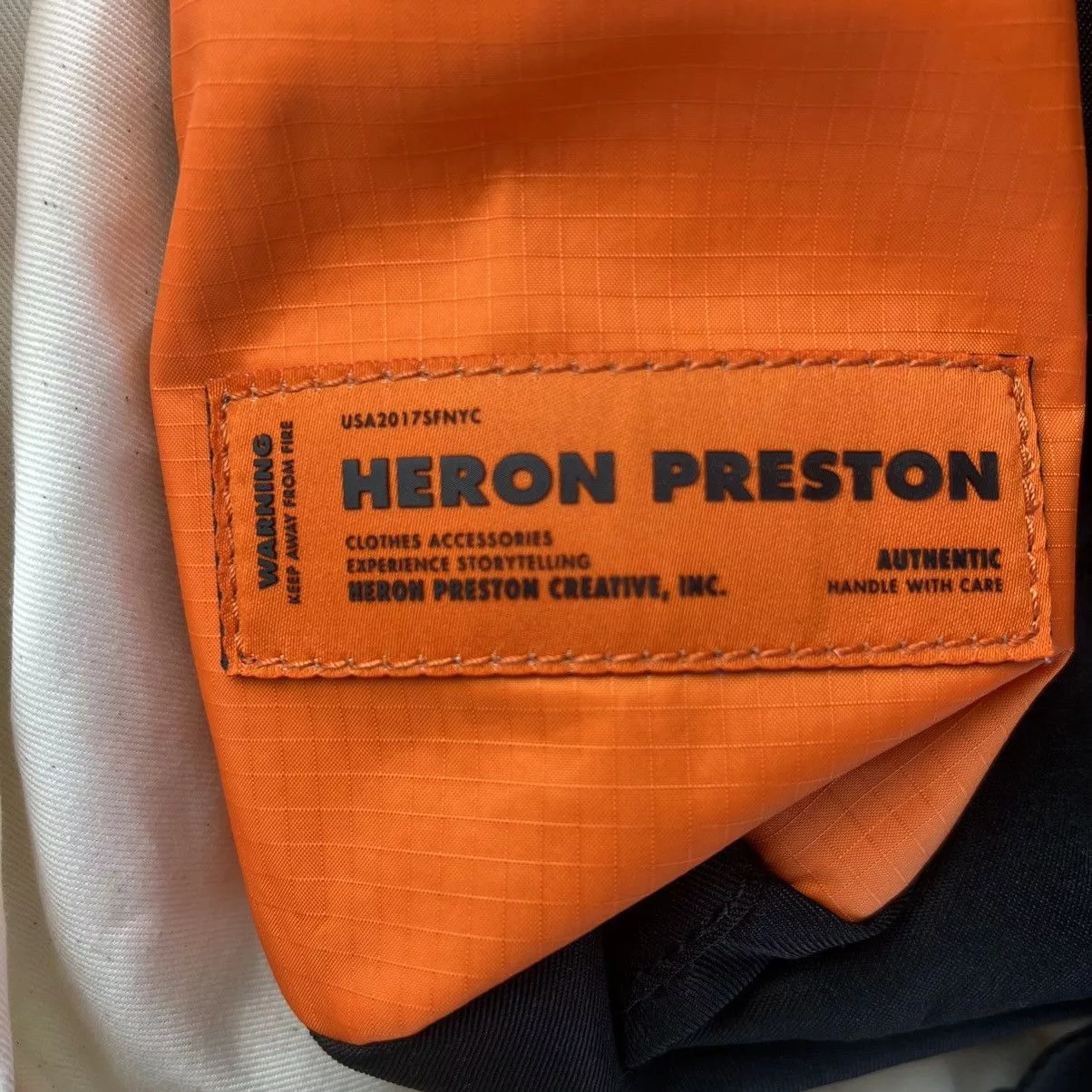 Heron Preston Bags Luggage HERON PRESTON FANNY BACKPACK ~ СТИЛЬ ~ Orange