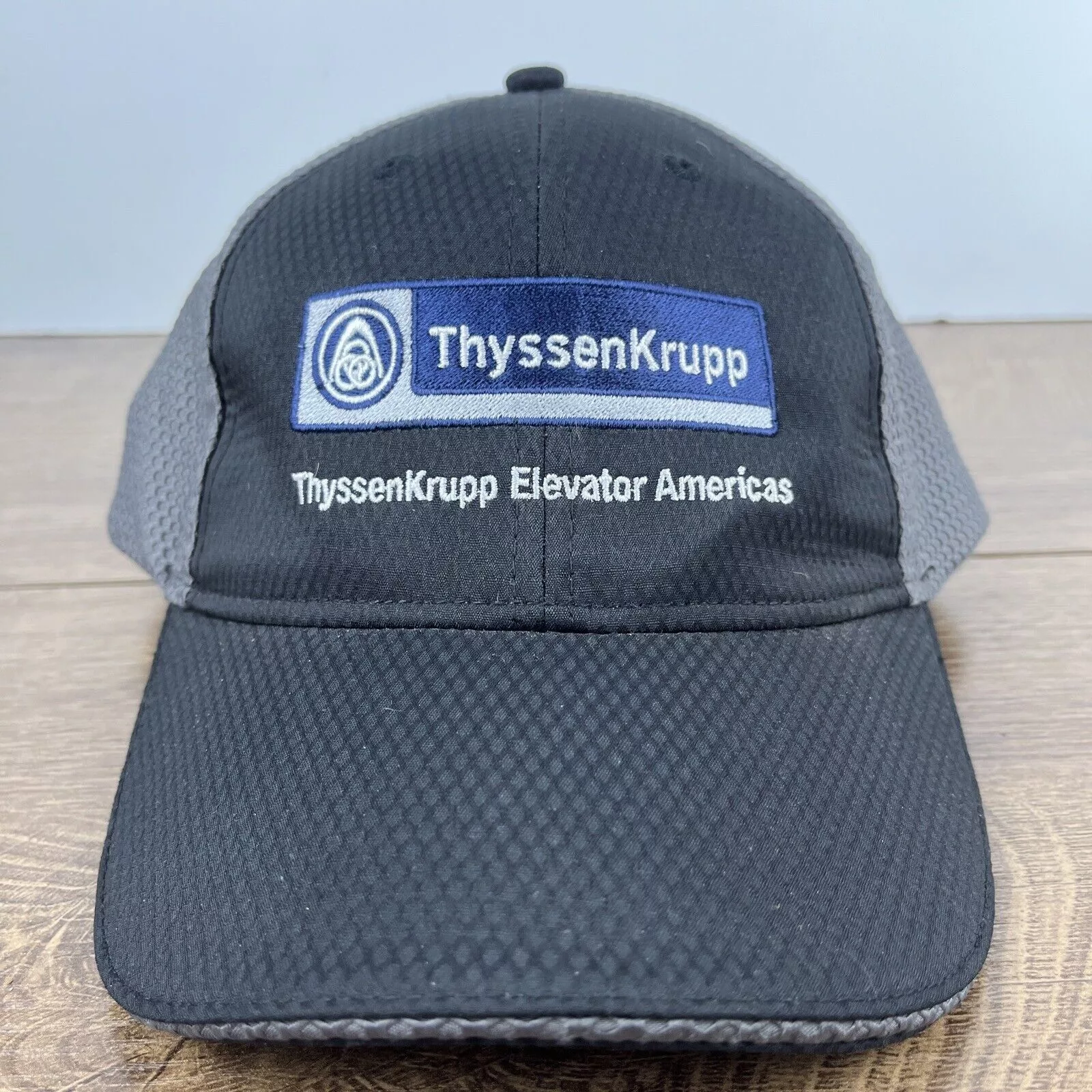 Other Hats Other ThyssenKrupp Hat Thyssen Krupp Black Adjustable Hat Adjustab