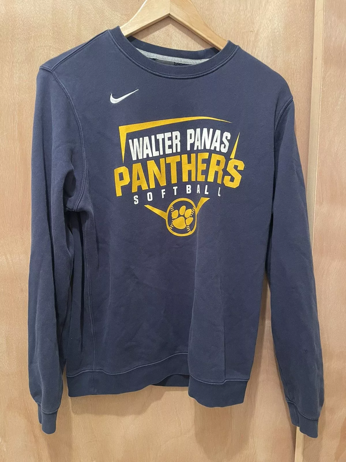Nike Sweatshirts Nike × Vintage Nike Walter panas panthers softball sweatshirt small sma Blue Streetwear