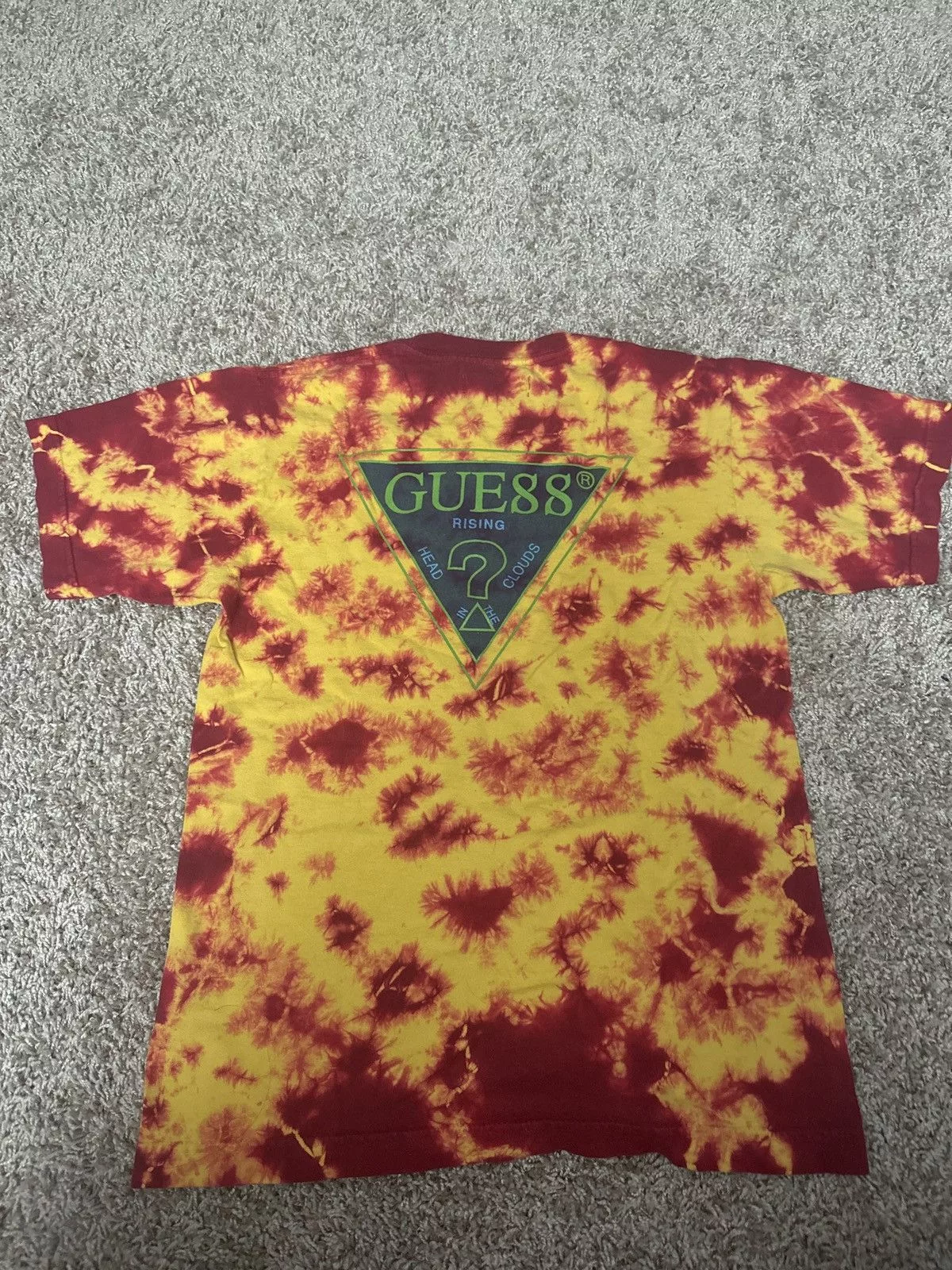 Guess Short Sleeve T Shirts Short sleeve guess Yellow