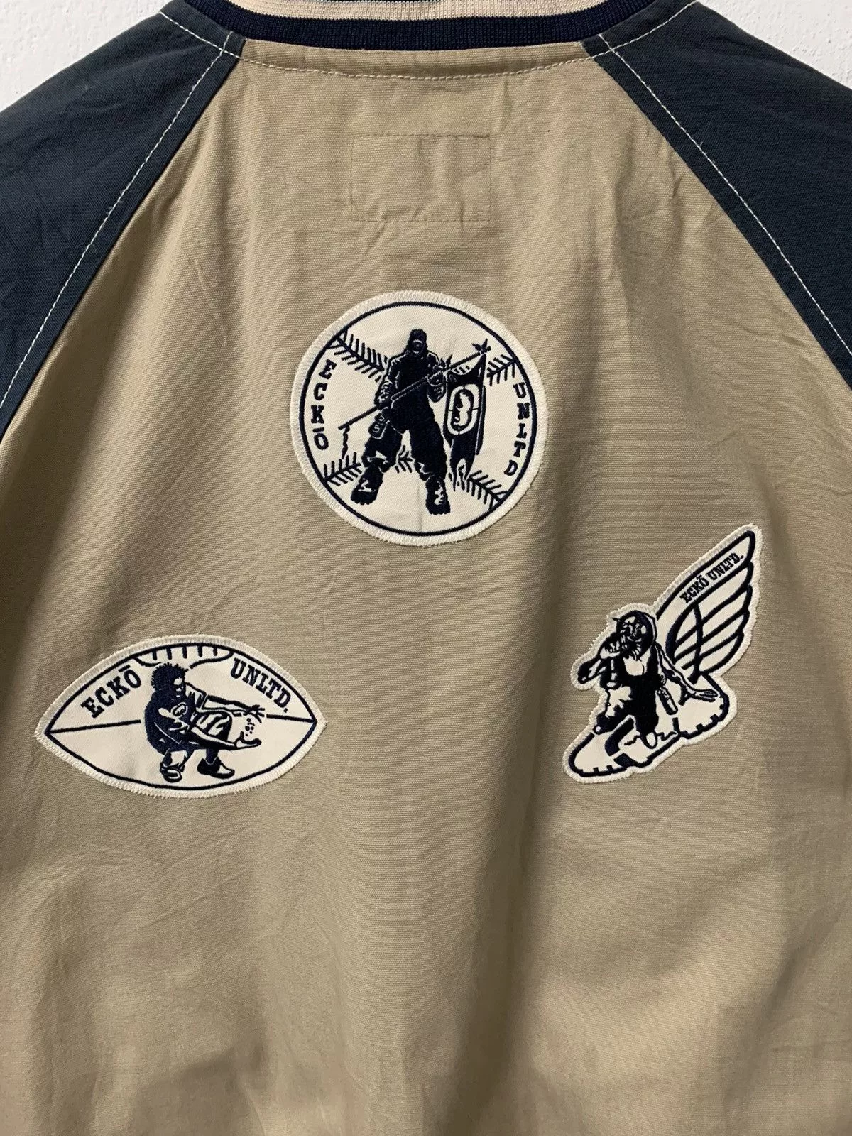 Ecko Unltd. Light Jackets Ecko Unltd. × Vintage Vintage Ecko Unltd Varsity Jacket Brown