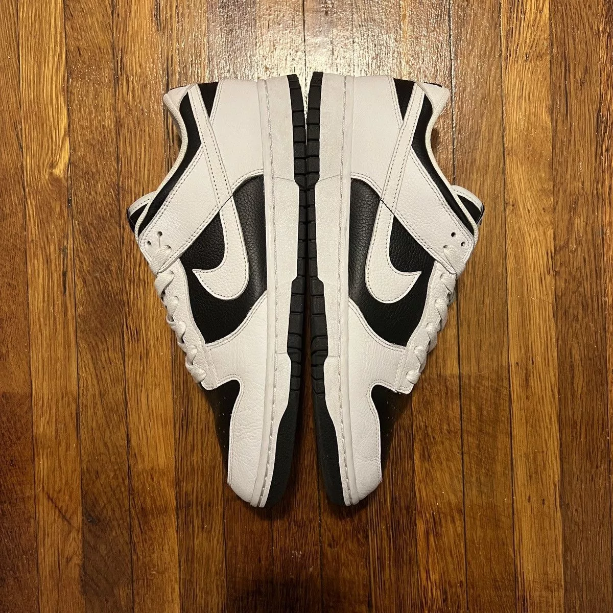 Nike Low Top Sneakers Nike Dunk Black White Size 11