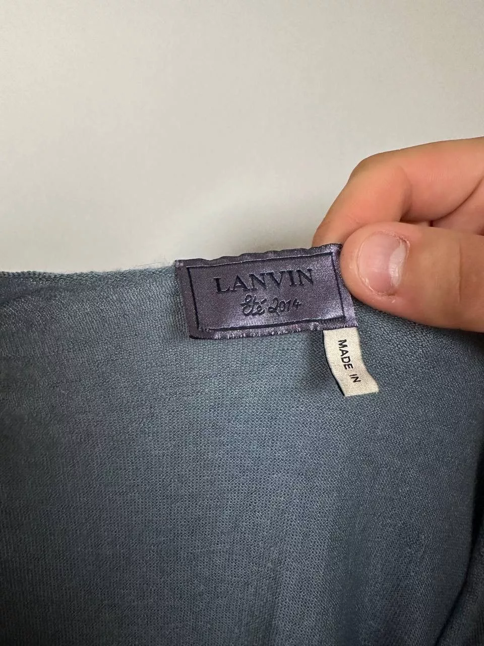 Lanvin Sweaters Sweater Lanvin Blue