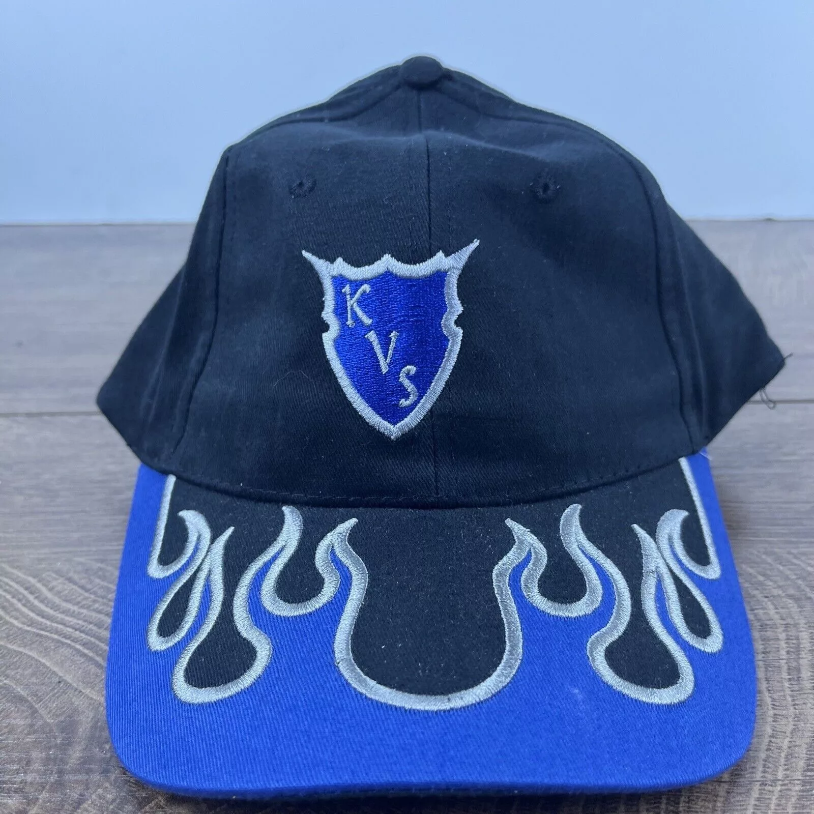 Other Hats Other KVS Devils Hat Black Cap Blue Devils Hat Adjustable Hat Blac