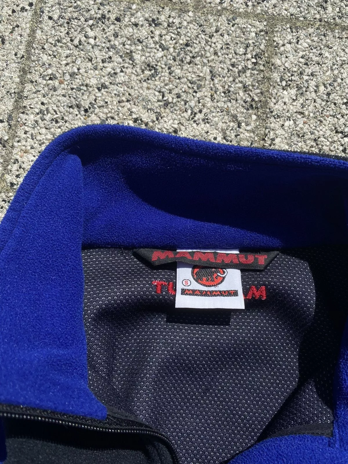 Mammut Light Jackets Mammut Gore Windstopper fleece jacket zip outdoor 90s Blue Gorpcore