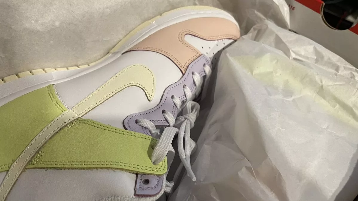 Nike Hi Top Sneakers Nike Dunk High WMNS Lemon Twist Size 9W (7.5M) *IN HAND S Multi