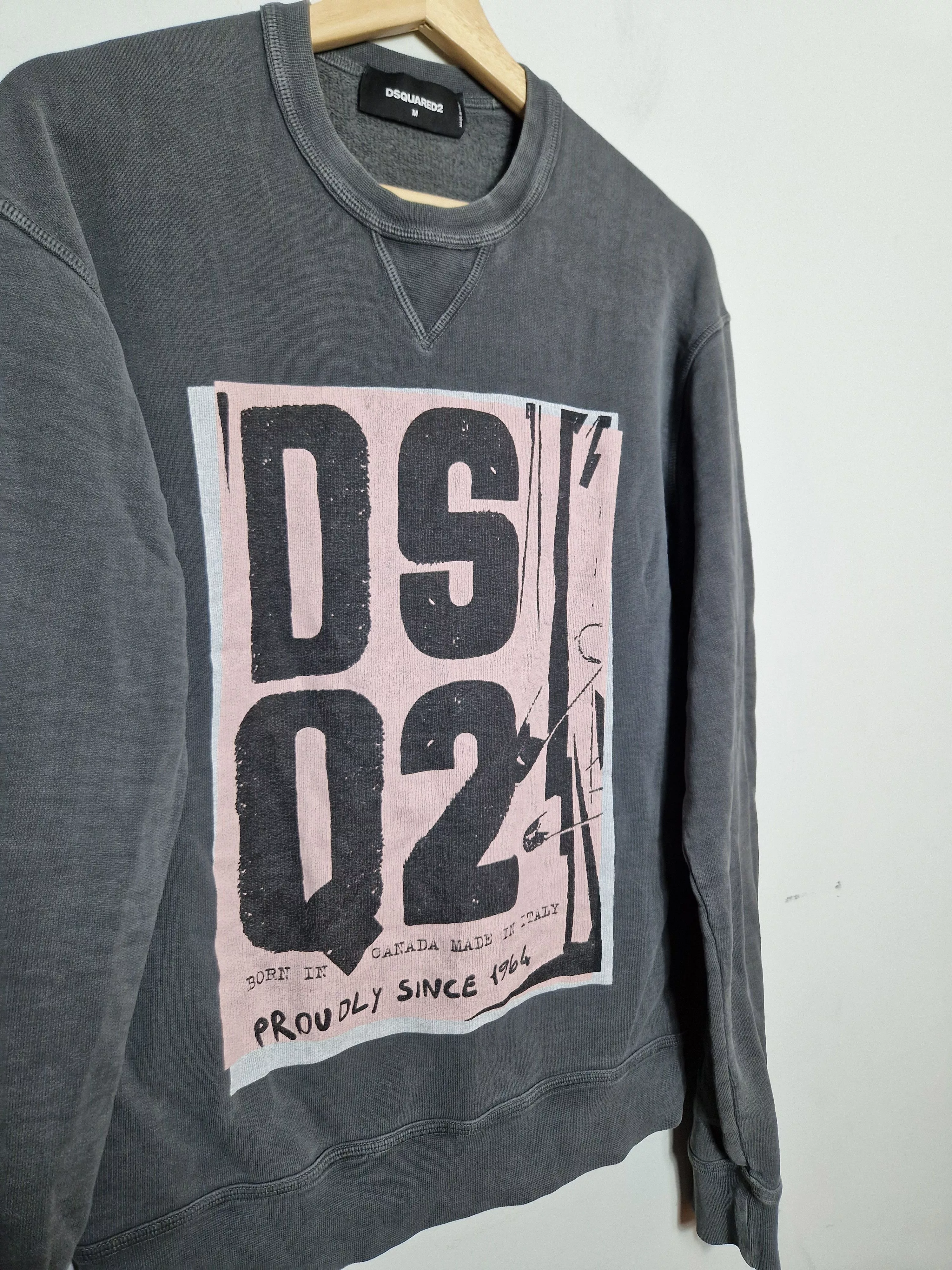 Dsquared2 Sweatshirts Hoodies Dsquared2 DSQ2 sweatshirt Gray