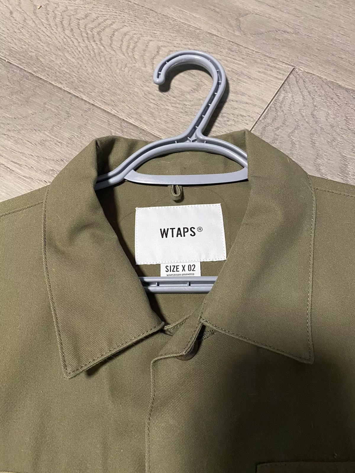 Wtaps Shirts Button Ups Wtaps Buds LS / Cotton twill 2021 size 2 Green