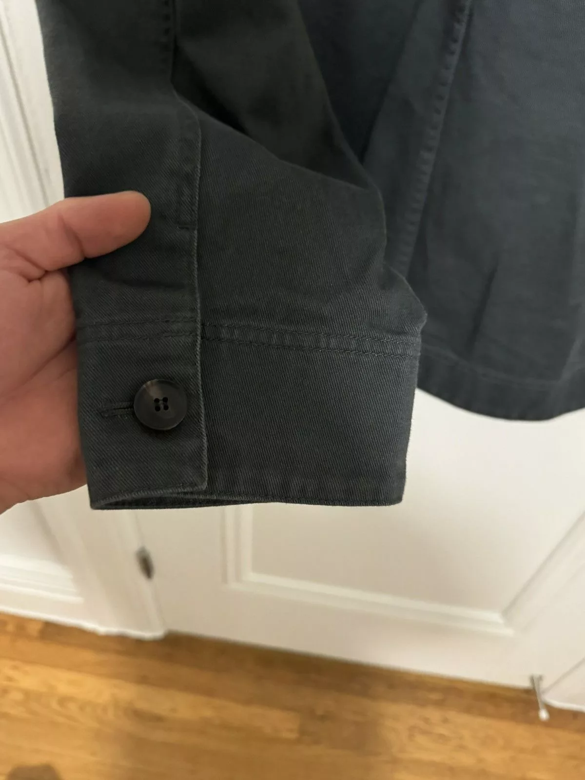 Cos Shirts Button Ups Cos cotton coat Green