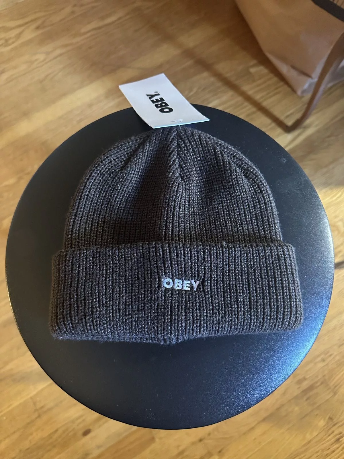 Obey Hats Obey Java Brown Beanie